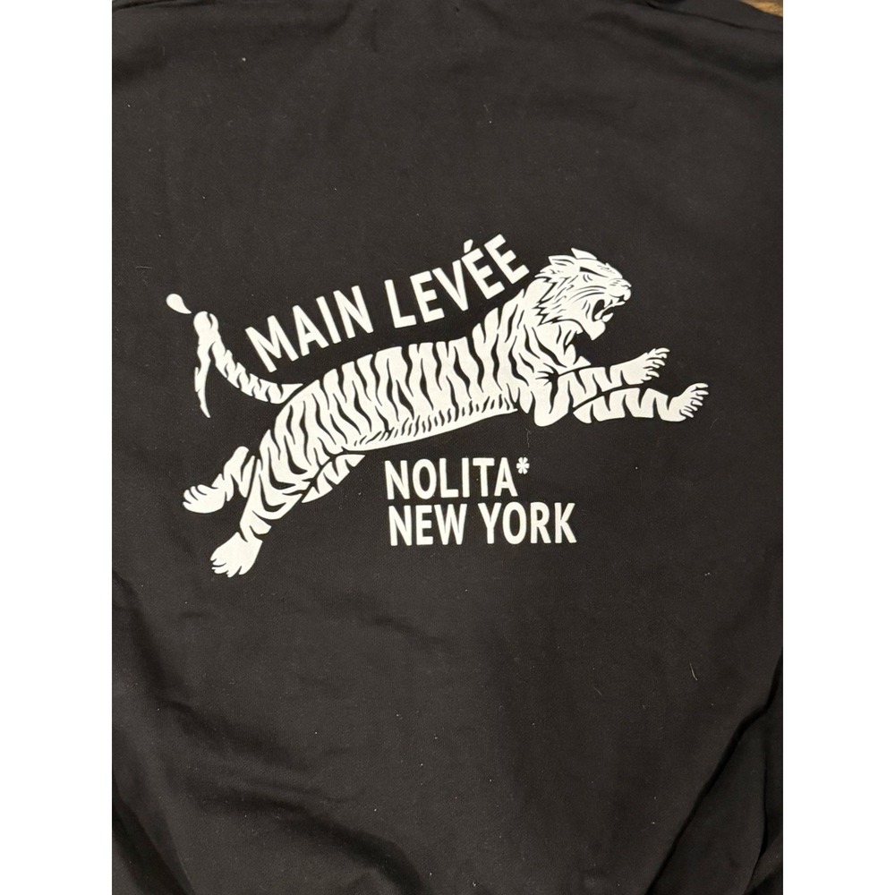 à main levée hoodie Limited Edition Men's Tiger Hoodie Black And White Street